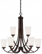 Minka-Lavery 4969-284 - Overland Park - 9 Light Chandelier