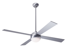 Modern Fan Co. BAL-BA-42-AL-652-002 - Ball Fan; Brushed Aluminum Finish; 42" Aluminum Blades; 20W LED; Fan Speed and Light Control (3-