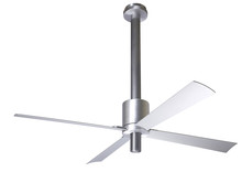 Modern Fan Co. PEN-AA-52-AL-NL-RC - Pensi DC Fan; Aluminum/Anthracite Finish; 52" Aluminum Blades; No Light; Handheld Remote Control