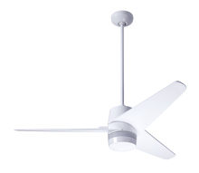 Modern Fan Co. VEL-GW-48-WH-NL-RC - Velo DC Fan; Gloss White Finish; 48" White Blades; No Light; Handheld Remote Control