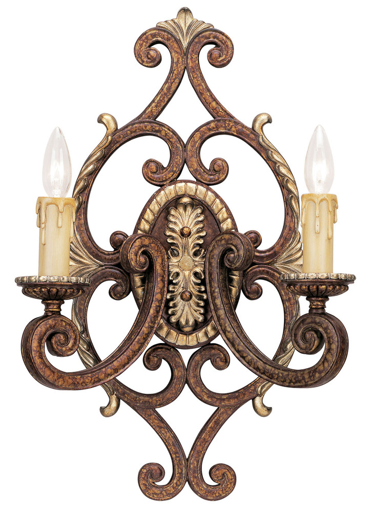 2 Light PBZ Wall Sconce