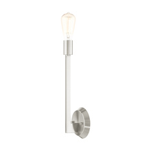 Livex Lighting 45839-91 - 1 Lt Brushed Nickel Wall Sconce