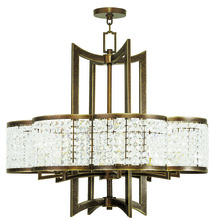 Livex Lighting 50578-64 - 8 Light Palacial Bronze Chandelier