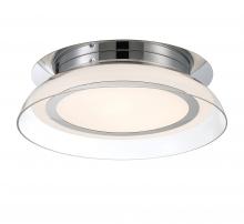 Lib & Co. US 10156-01 - Pescara, Large LED Ceiling Mount, Chrome