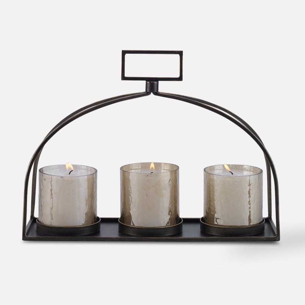 Uttermost Riad Triple Candleholder