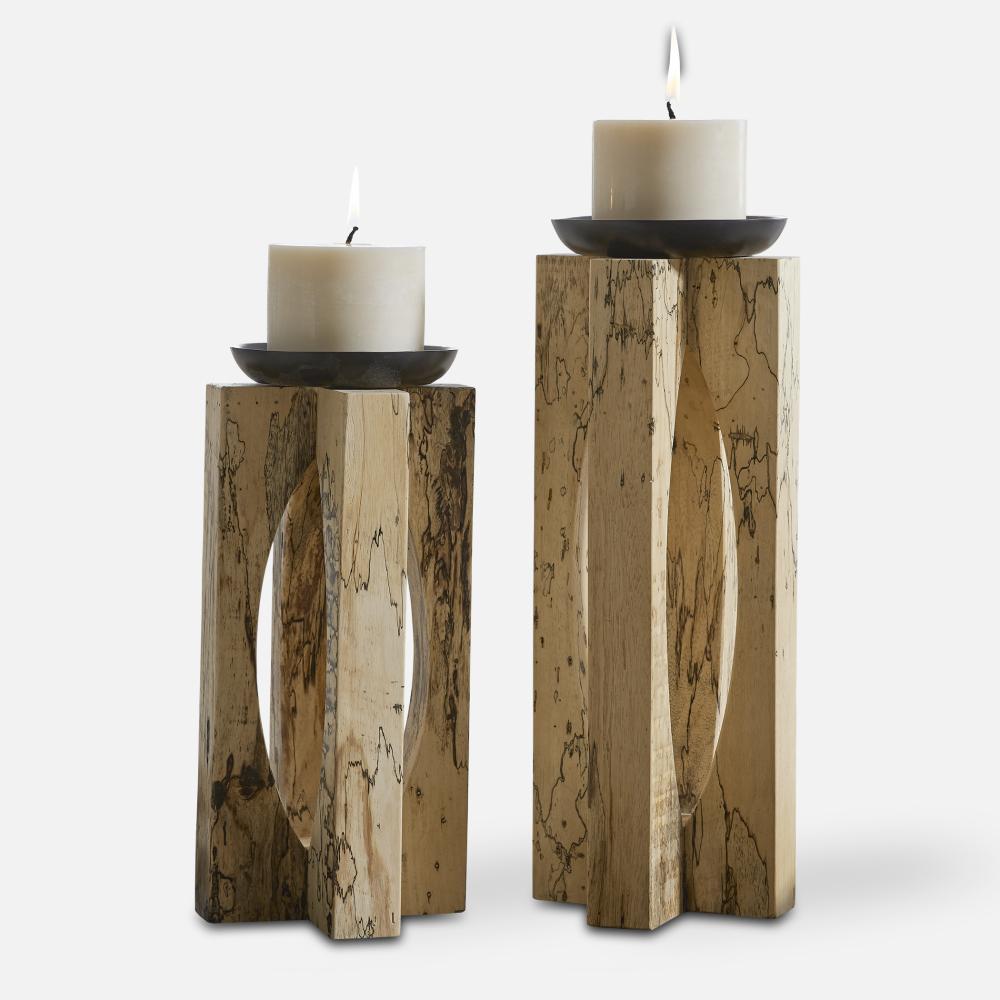 Uttermost Ilva Candleholders, S/2