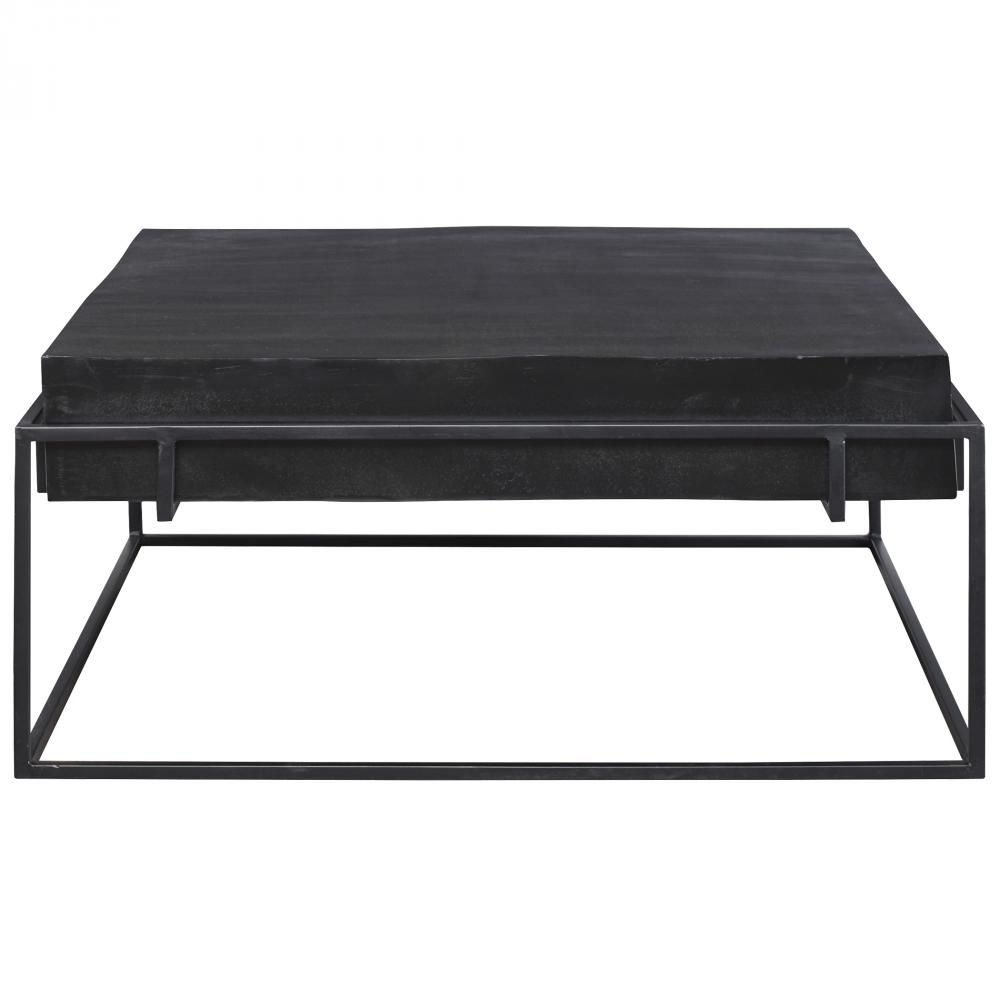 Uttermost Telone Modern Black Coffee Table