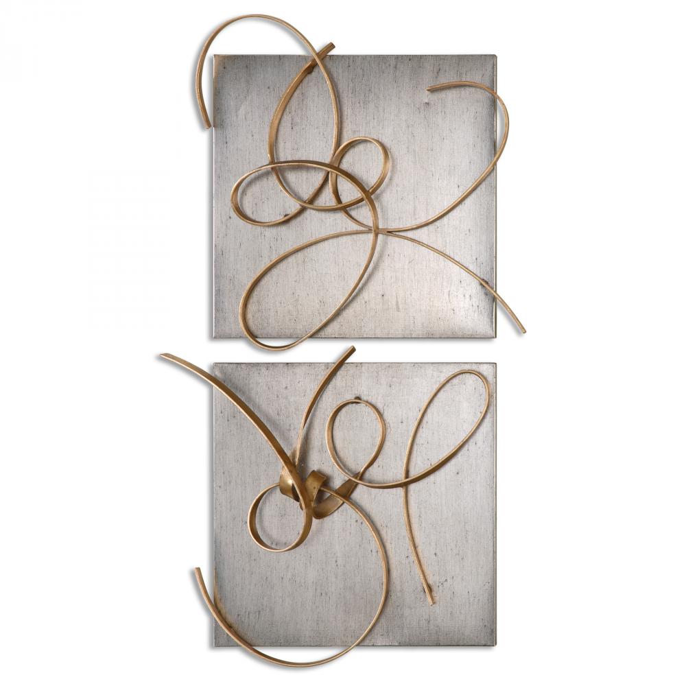 Uttermost Harmony Metal Wall Art, S/2