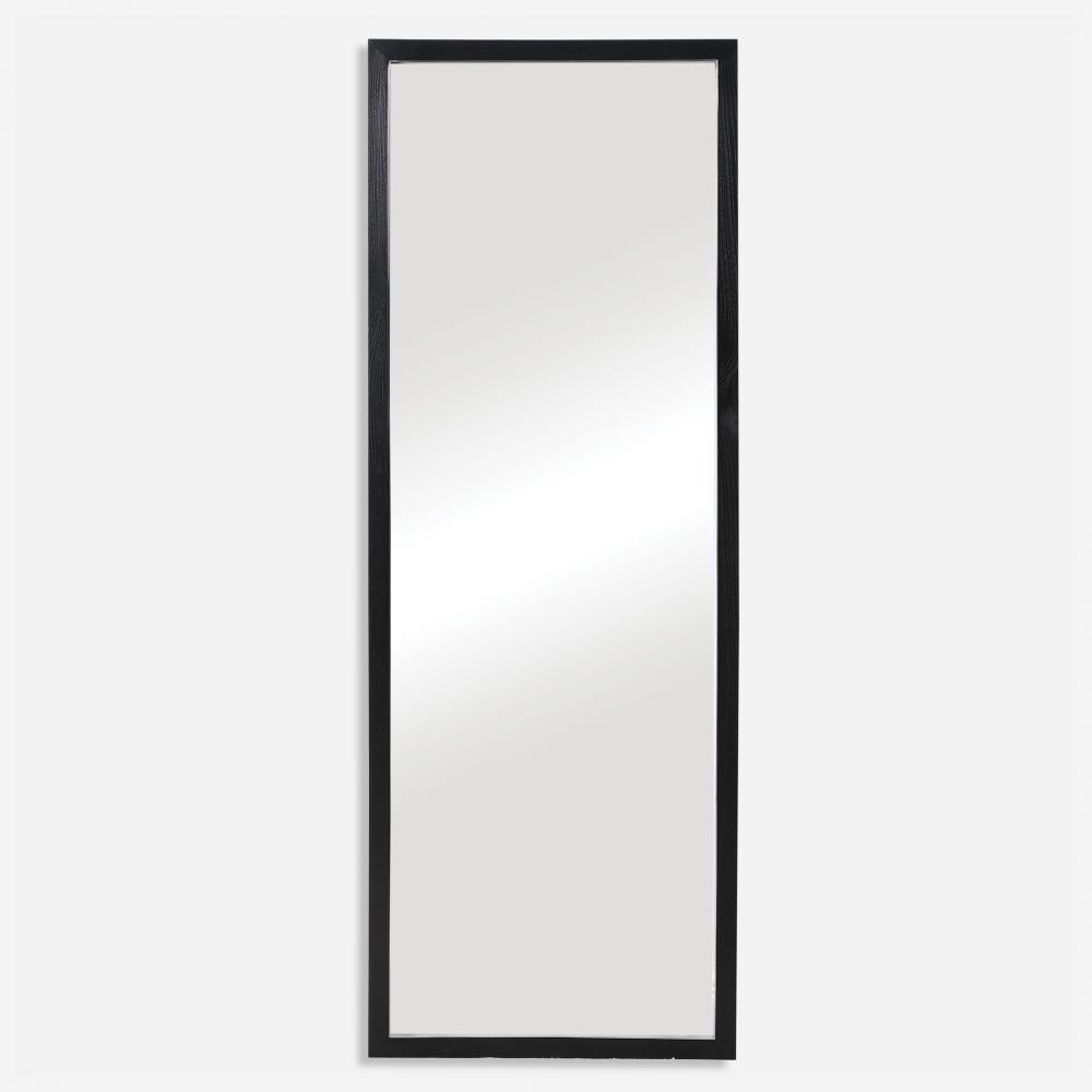 Avri Oversized Dark Wood Mirror