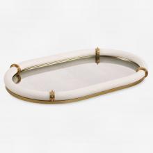 Uttermost 18229 - Uttermost Cyprus Leather Oval Tray