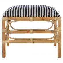 Uttermost 23666 - Laguna Small Striped Bench