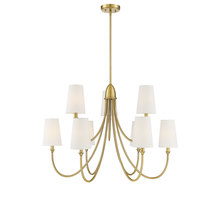 Savoy House 1-2541-9-322 - Cameron 9-Light Chandelier in Warm Brass