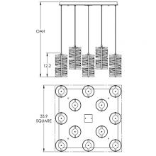 Hammerton CHB0013-12-BS-0-C01-E2 - Tempest Square Multi-Port-12