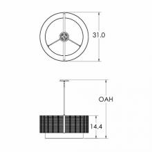 Hammerton CHB0020-31-MB-SH-001-E2 - Downtown Mesh Drum - 31-Inch