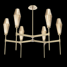 Hammerton CHB0049-37-GB-RB-001-L1 - Aalto Round Chandelier-37-Gilded Brass