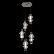 Hammerton CHB0089-D5-FB-S-C01-L3 - Mandrel Round 5pc Multi-Pendant - Mesa