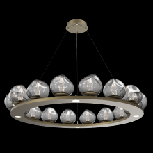 Hammerton CHB0095-0D-GB-GS-CA1-L3 - Luna Ring Chandelier