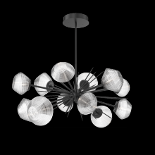 Hammerton PLB0089-0D-MB-C-001-L1 - Mesa Oval Starburst Chandelier