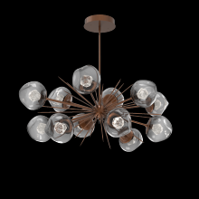 Hammerton PLB0095-0D-BB-ZS-001-L1 - Luna Oval Starburst Chandelier