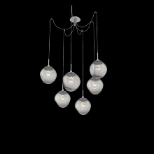 Hammerton SCB0066-06-CS-FS-C01-L1 - Aster Round 6pc Swag Multi-Pendant