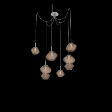 Hammerton SCB0089-06-CS-B-C01-L3 - Mesa Round 6pc Swag Multi-Pendant