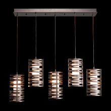 Hammerton PLB0013-05-FB-F-C01-L1 - Tempest Linear 5pc Multi-Pendant