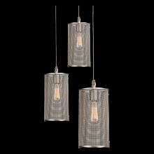 Hammerton CHB0019-09-BS-0Z-C01-L3 - Uptown Mesh Square 9pc Multi-Pendant