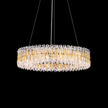 Schonbek 1870 RS8343N-06H - Sarella 12 Light 120V Pendant in White with Heritage Handcut Crystal