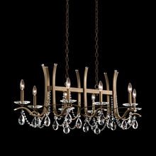 Schonbek 1870 VA8435N-76H - Vesca 8 Light 120V Chandelier in Heirloom Bronze with Heritage Handcut Crystal