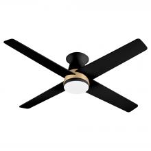 Cyan Designs 11984 - Santa Ana Ceiling Fan | Aged Brass | Black