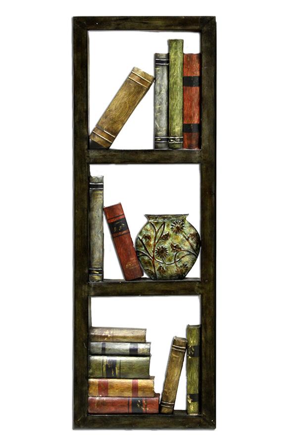 METAL BOOK SHELF