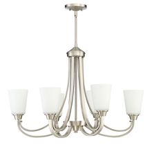 Craftmade 41976-BNK - 6 Light Linear Chandelier