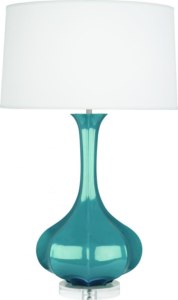 Steel Blue Pike Table Lamp