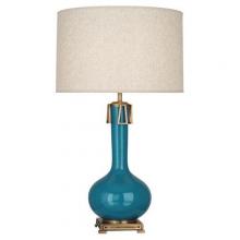 Robert Abbey PC992 - Peacock Athena Table Lamp