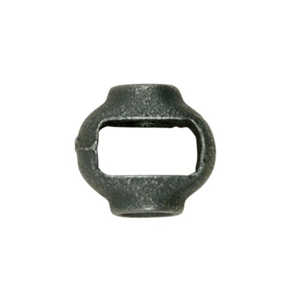 1" Malleable Iron Hickey; 1/4 IP x 3/8 IP