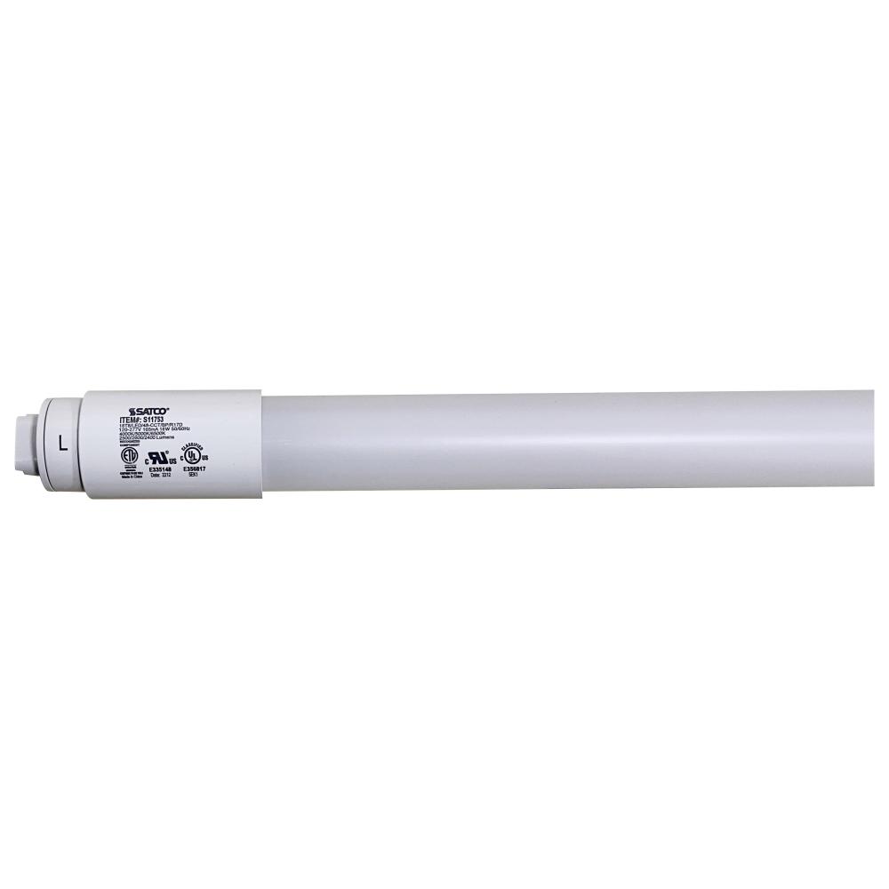 18 Watt T8 LED; Recessed Double Contact HO/VHO Base; CCT Selectable; Type B; Ballast Bypass; PET