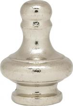 Satco Products Inc. 90/1711 - Large Pyramid Knob; 1-1/4" Height; 1/8 IP; Polished Chrome Finish