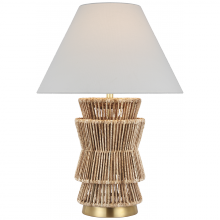 Visual Comfort & Co. Signature Collection CHA 8015NAB/AB-L - Antigua 30" Layered Table Lamp