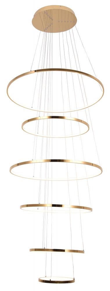 LED Chandelier Metal & Acrylic