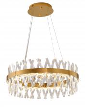 Bethel International FT52C26G - LED Chandelier Metal & Crystal