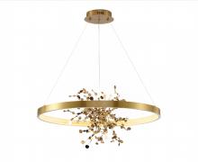 Bethel International GL350C32G-2 - LED Chandelier Gold