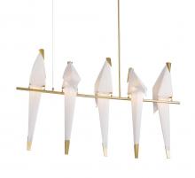 Bethel International SR13 - LED Chandelier Gold