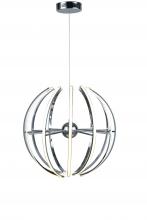 Bethel International TR06 - LED Chandelier Chrome