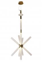 Bethel International ZD05C35G - LED Chandelier Metal & Glass