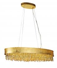 Bethel International ZL13OV-GD - LED Chandelier Gold