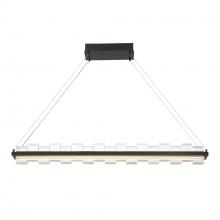 Eurofase 46803-016 - Bruco 2 Light LED Chandelier in Black