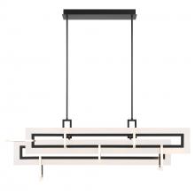 Eurofase 46806-017 - Inizio Geometric LED Chandelier in Black