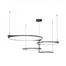 Kuzco Lighting Inc MP84483-BK-UNV-010 - Serif 36-in Black LED Multi Pendant