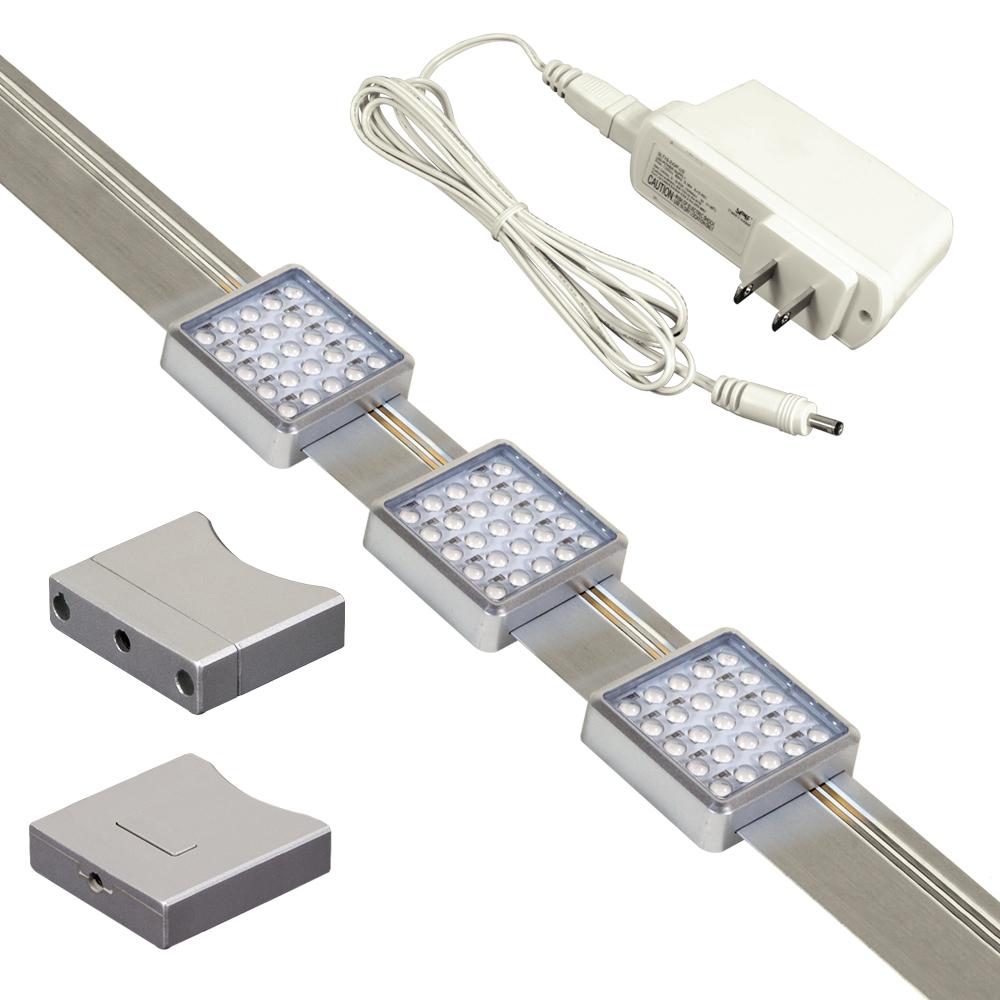 JESCO Orionis 3ft Square LED Track Kit