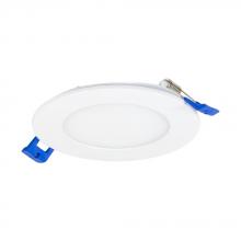 Jesco RLF-4812-SW5-WH - JESCO Downlight LED 4" Round Ultra Slim 12W 5CCT 90CRI WH